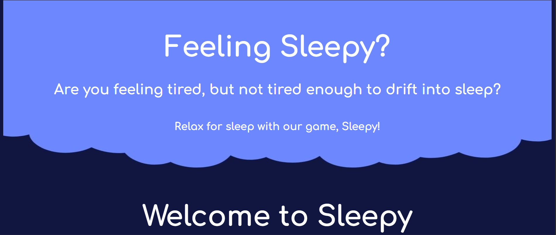 sleepy screenshot